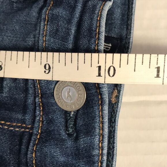 HOLLISTER High-Rise Jean Legging Sz 1 (25x28) Advanced Stretch Ripped Jeggings 4 - Picture 10 of 12